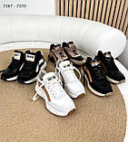 Жіночі кросівки в натуральній шкірі та замші, фото 2