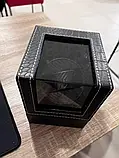 Автоматична коробка для намотування годинника для механічних годинників ротомат віндер шкатулка, фото 3