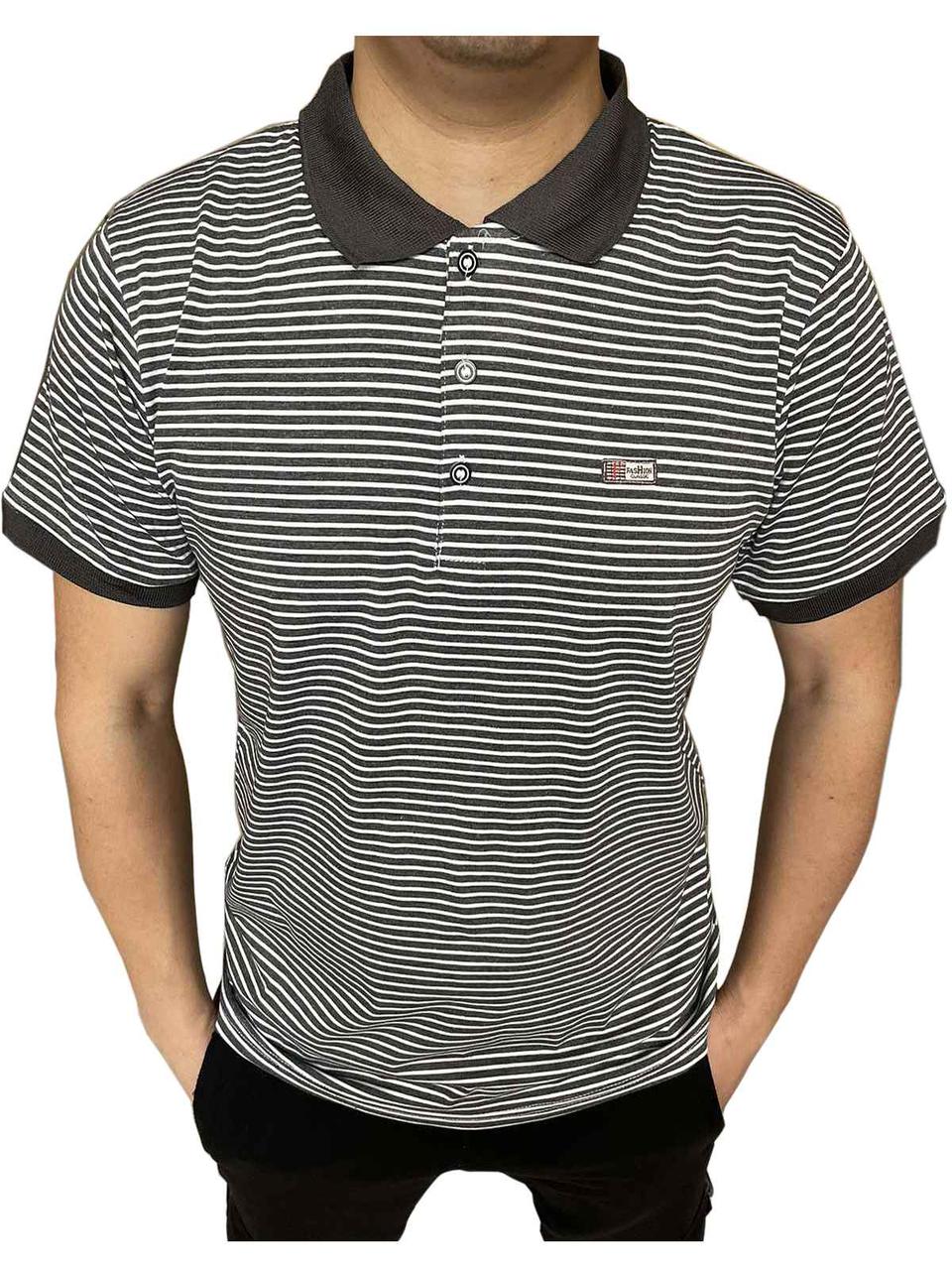 Футболка чоловіча поло трикотаж XL-3XL  (6 шт)