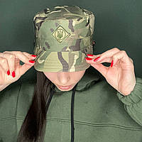 Кепка мультикам ВСУ с кокардой, кепка армейская уставная мульткам, кепка немка мультикам ЗСУ