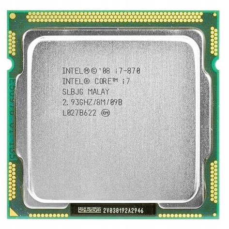 Процесор Intel® Core i7-870 LGA1156 2.93-3.60GHz Lynnfield, фото 1