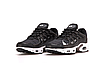 Чоловічі кросівки Nike Air Max TN Terrascape Plus Black White Взуття Найк Аir Макс ТН Плюс чорно-білі текстильні, фото 3