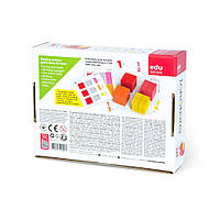Дитячі дерев'яні кубики "Частини та ціле" Igroteco 900460 20 кубиків топ