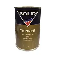 Растворитель для акрилов SOLID AKRILIC THINNER - 1л