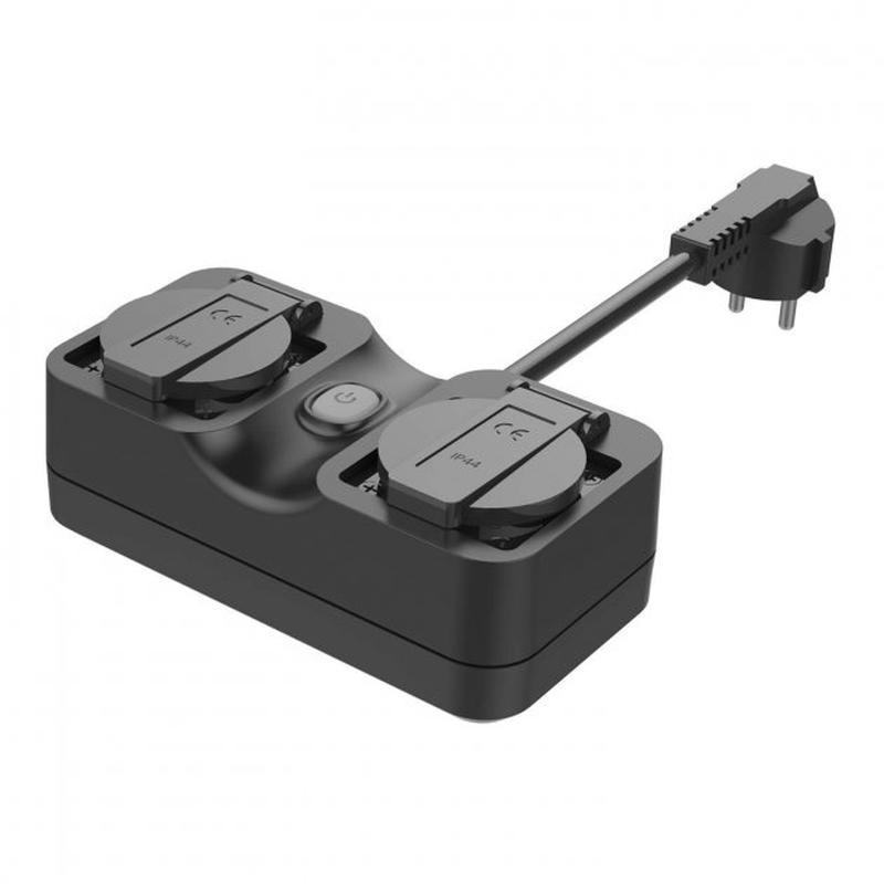 Розумна зовнішня Wi-Fi-розетка Smart outdoor plug mss620 IP44 зовнішня смарт, фото 1