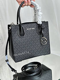 Сумка Michael Kors ОРІГІНАЛ, сумка майкл-корс модель — MK Mercer Medium Logo And Leather Accordion Crossbody