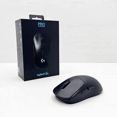 Комп'ютерна мишка LOGITECH G PRO WIRELESS LIGHTSPEED HERO 25K (чорна), фото 2