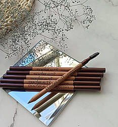 Олівець для брів, водостійкий від Nikk Mole. Grey brown, Medium Brown.