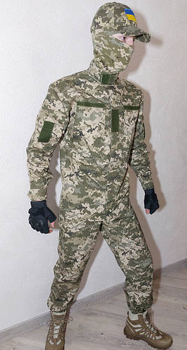 Купить Костюм тактический, военный Пиксель ВСУ ткань "Рип стоп" (44 ...