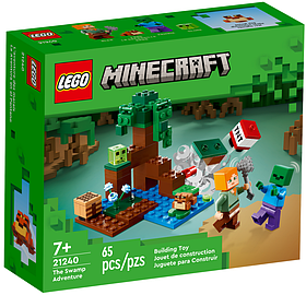 LEGO Minecraft Пригоди на болоті 65 деталей (21240)