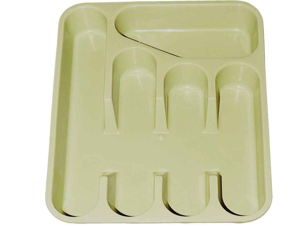 Лоток для столових приладів (336*262*50) кремовий 149-74 ТМ LAMELA