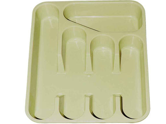 Лоток для столових приладів (336*262*50) кремовий 149-74 ТМ LAMELA, фото 1