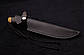 Ніж ручної роботи "Польовий" сталь 50х14мф, фото 3