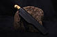 Фінський ніж у класичному стилі "Темний" сталь Х12МФ, фото 4