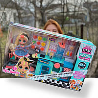 Игровой набор с куклой L.O.L. Surprise O.M.G. Ужин-сюрприз (119449)