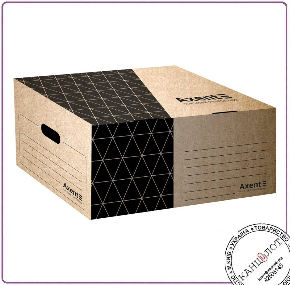 Короб архівний для боксів AXENT, 365х265х560 (1734-00-a)