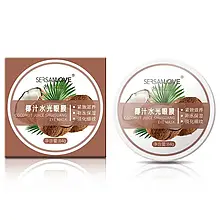 ГІДРОГЕЛЕВІ ПАТЧІ ПІД ОЧІ SERSANLOVE COCONUT JUICE SHUIGUANG EYE MASK З КОКОСОМ 60 ШТ.