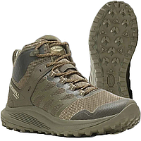 Оригінальне тактичне взуття Merrell Tactical Nova 3 MID Waterproof - Dark Olive (J005053)