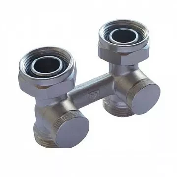 Прохідний вузол підключення радіатора Herz 3000-RL-1 3/4" 1376621