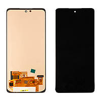 Дисплей SAMSUNG A525 Galaxy A52 (4G) (2020) (OLED) с черным тачскрином