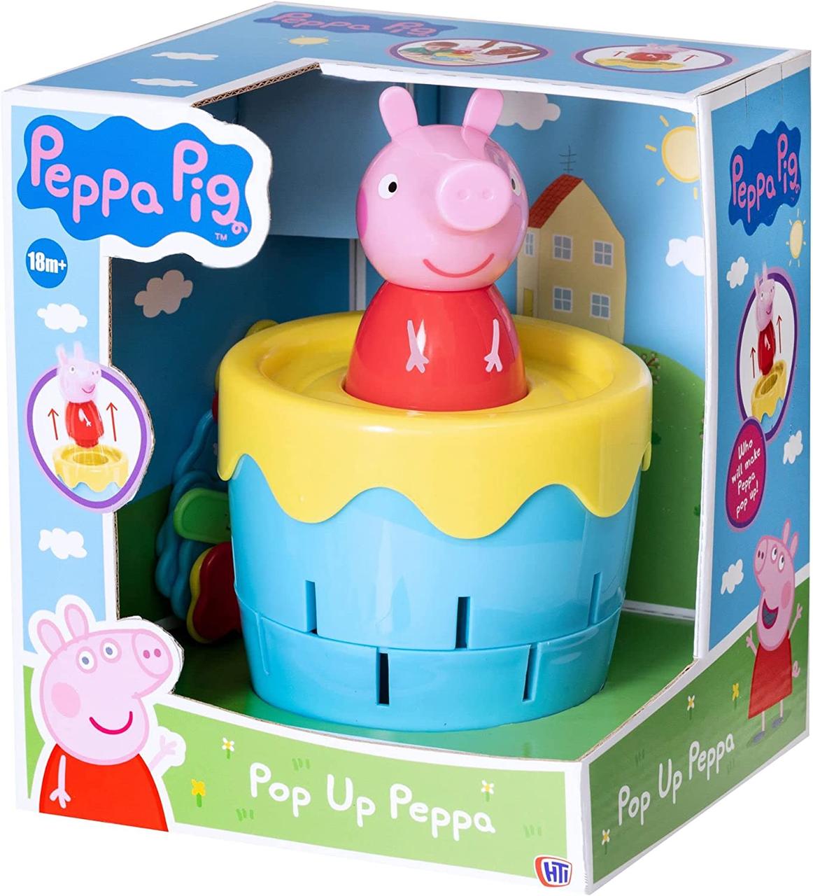 Настільна гра Pop Up Peppa стрибаюча свинка Пеппа для дітей, фото 1