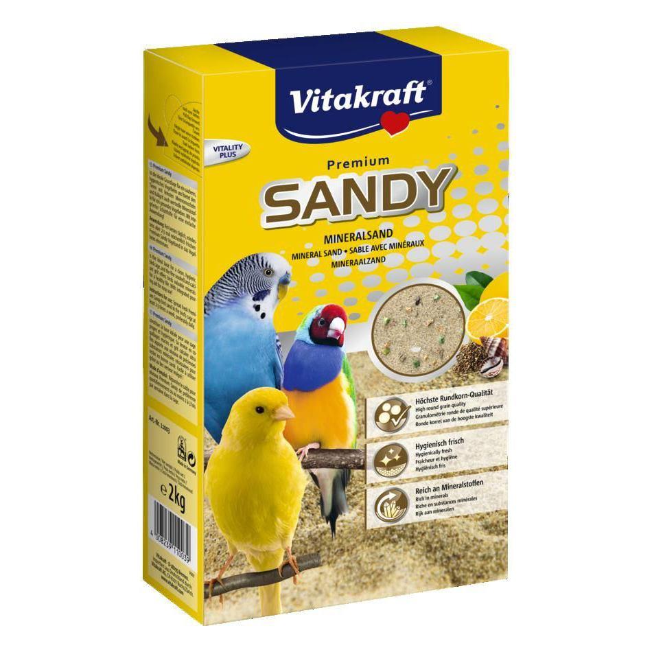 Пісок для птахів з мінералами Vitakraft SANDY 2 кг