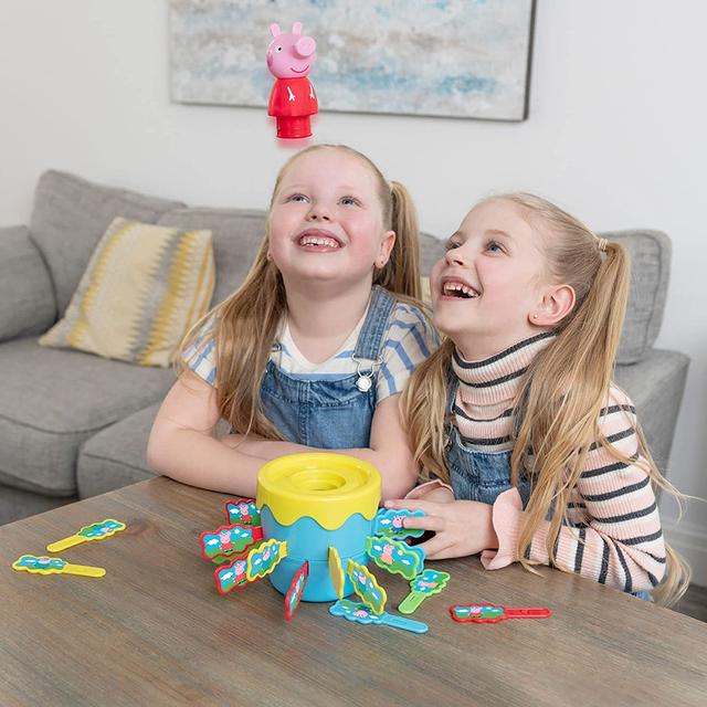 Настільна гра Pop Up Peppa - стрибаюча свинка, іграшка Пеппа для дітей 