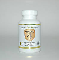 Поддержка иммунной системы Immune 4 California Gold Nutrition 60 капсул