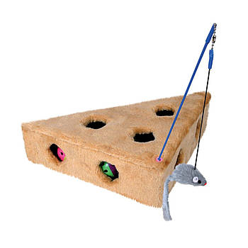 Іграшка для котів Trixie «Сир» 36 x 8 x 26 / 26 см