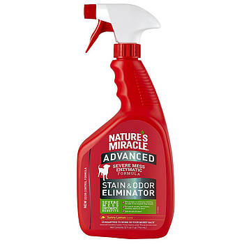 Усувач плям і запахів для собак Nature's Miracle «Advanced Stain and Odor Eliminator» 946 мл