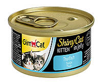 Влажный корм для котят с тунцом GimCat Shiny Kitten 70 г