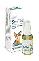 SaniPet лосьон для ухода за ушами кошек и собак спрей 30 мл