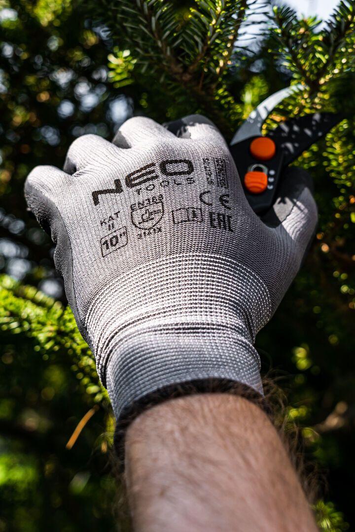 Рукавички робочі, з латексним покриттям (піна), 3141X, 9 ", фото 1