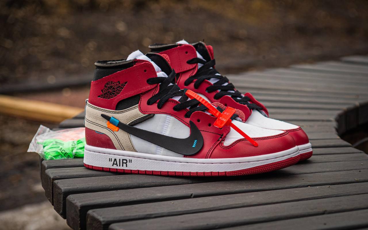 Off white x air 2025 jordan 1's