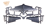 Пластикова модель 1/72 Clear Prop 72014 радянський винищувач ЛА-5 раня версія, фото 9
