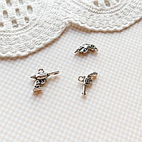 Підвіска металева Револьвер (випадковий вибір) 2 см