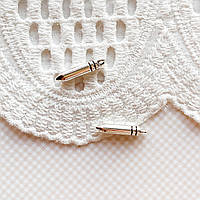 Підвіска металева Куля 2.3 см Срібло