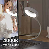 Гнучка світлодіодна USB лампа, Портативна usb лампа для ноутбука, повер банка 24 LED, 2W, фото 2