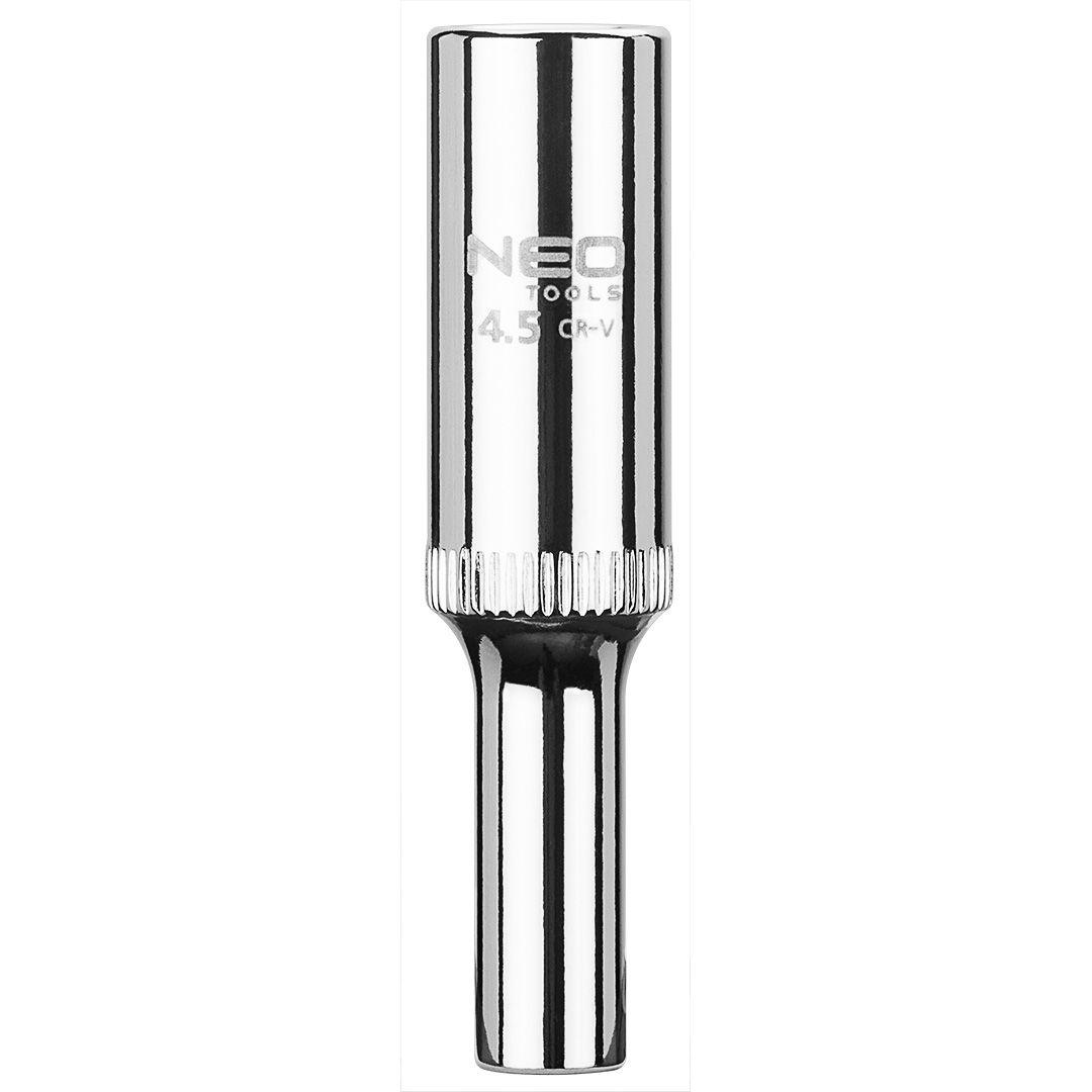 Насадка шестикутна довга 1/4", 4.5 мм, фото 1