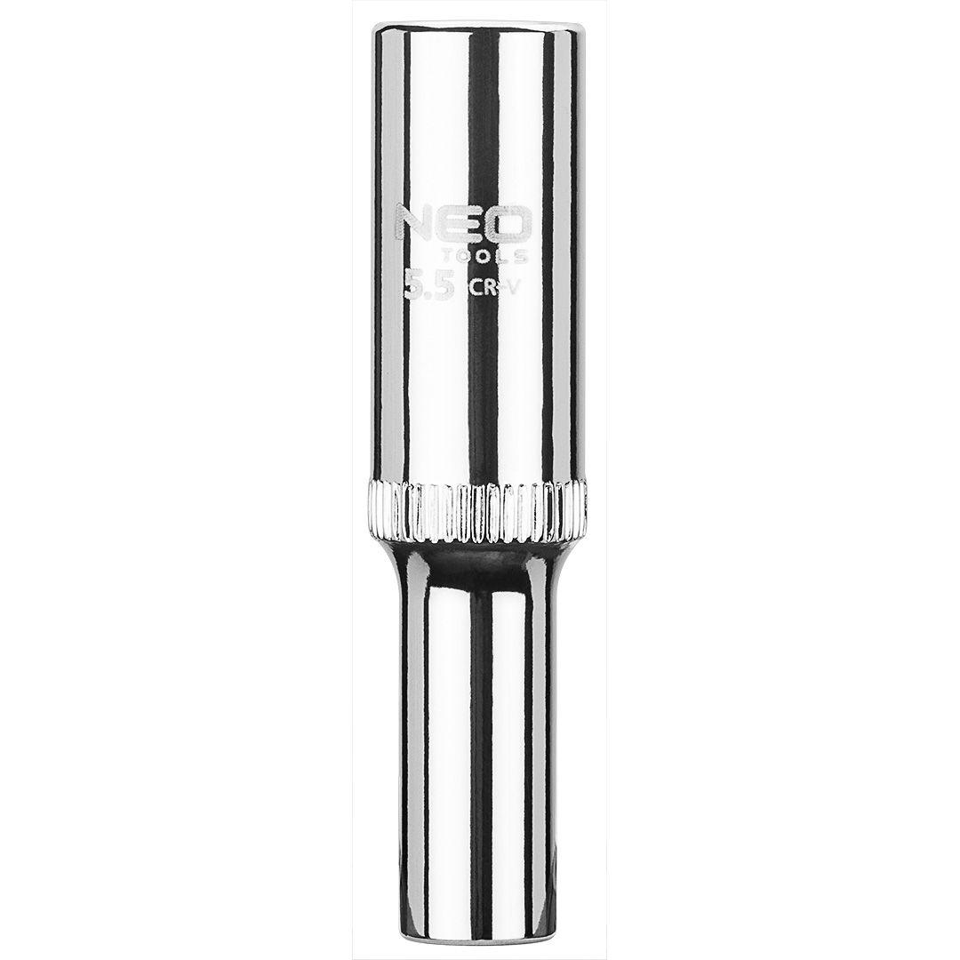 Насадка шестикутна довга 1/4", 5.5 мм, фото 1