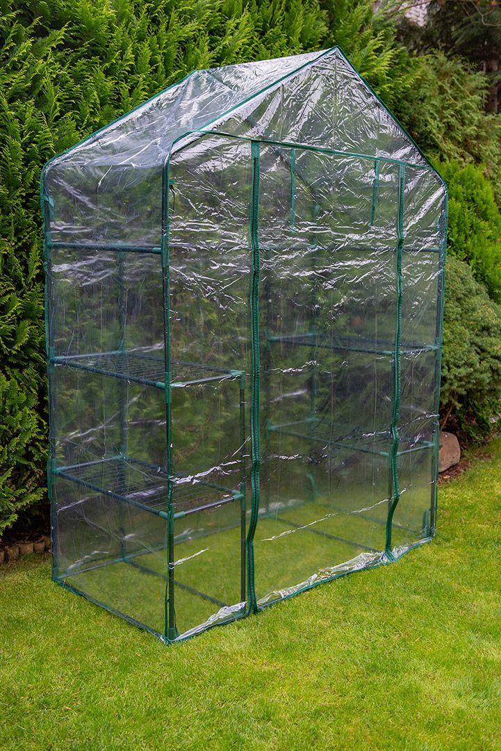 Парник 143 x 73 x 195 см, плівка ПВХ, металева конструкція, фото 1