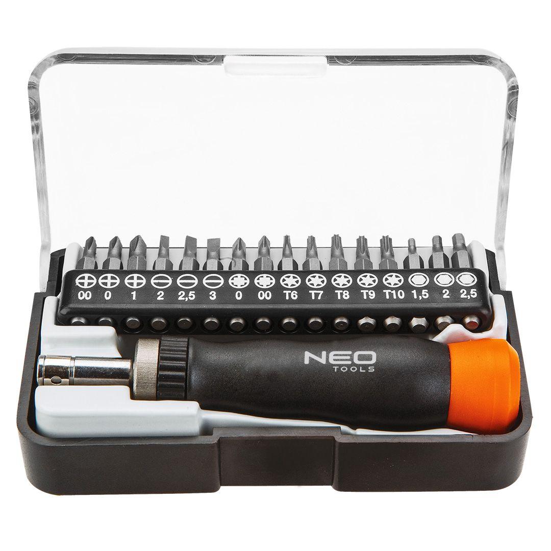 Насадки прецизійні з тримачем, набір 17 шт. 04-228 Neo Tools, фото 1