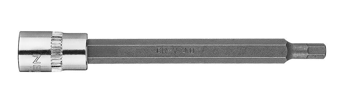 Шестигранник H4 на торцеву головку 1/4", довгий, 87 мм, фото 1