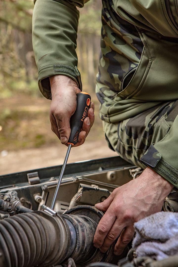 Викрутка хрестова PH2 x 100 мм, CrMo, фото 1