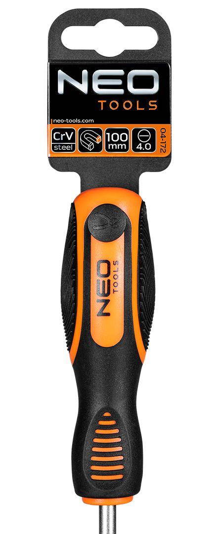 Викрутка шліцева 4.0 x 100 мм, фото 1