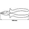 Плоскогубці діелектричні 160 мм (1000 В) NEO 01-060, фото 2