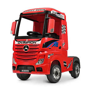 Вантажівка електрична дитяча Bambi M 4208EBLR-3 пульт ДК електровантажівка акумуляторна одномісна червоний