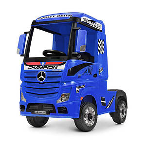 Вантажівка електрична дитяча Bambi M 4208EBLR-4 пульт ДК електровантажівка акумуляторна одномісна синій