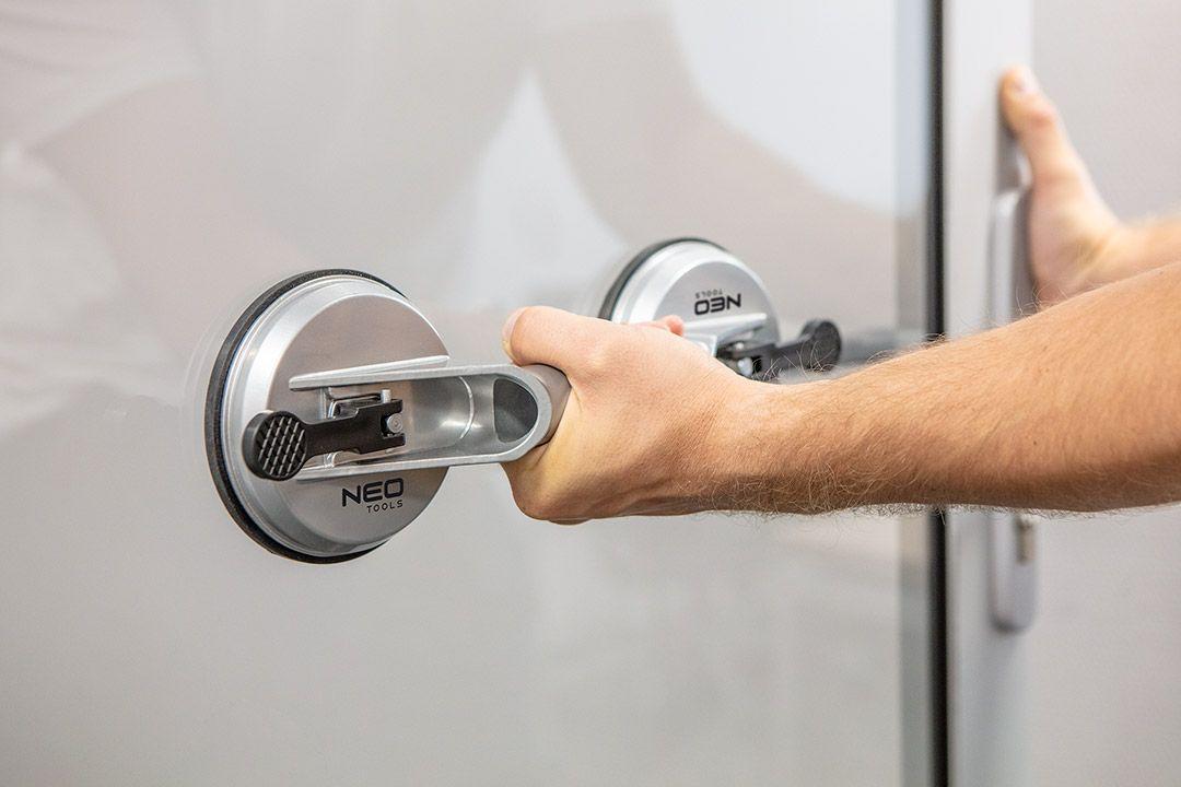 Присоска для встановлення скла подвійна, 100 кг, фото 1