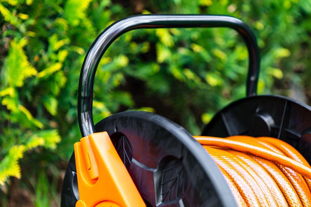 Підставка для садового шланга, пластик, шланг до 60 м 1/2 ", фото 1